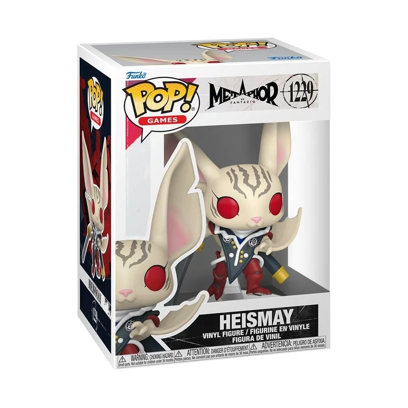 Metaphor: ReFantazio POP! Games Vinyl Figure Heismay 9 cm